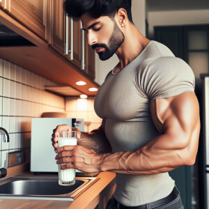 He is a 31-year-old middle eastern man he's quite handsome and v...