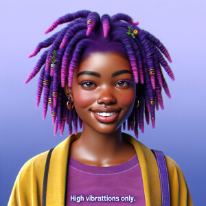 create a  ultra high resolution 3D beautiful African American pl...