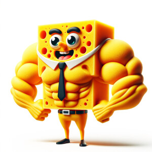 SpongeBob that is jacked