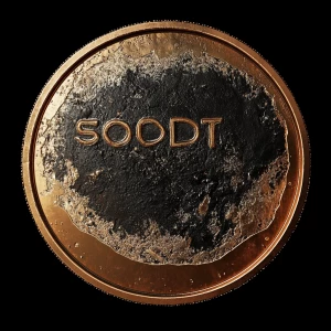 Create a coin with text: SOLDOT