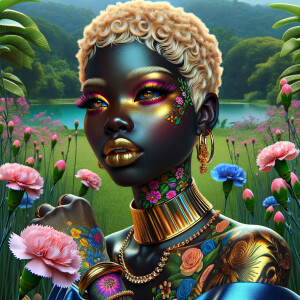 Prompt:
Full image view ultra realistic psychedelic airbrush gl...