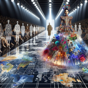 Avant garde dress designed by tex saverio