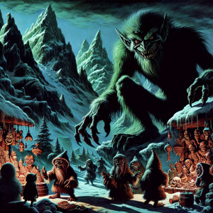 "In the grim, frostbitten peaks of Mount Crumpit, the wicked Gri...