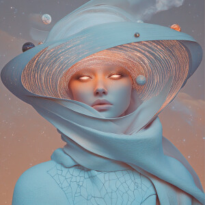 Nebula Sorceress: Birthmother of Stars

Create an ultra-realisti...