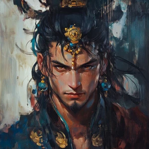 ein portrait von netanjahu