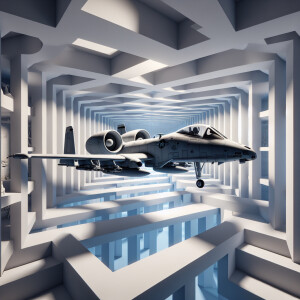 Picture of A-10 from interminable rooms
