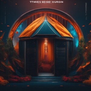 Человек с фотоаппаратом стоит на фоне города автомобиля кота