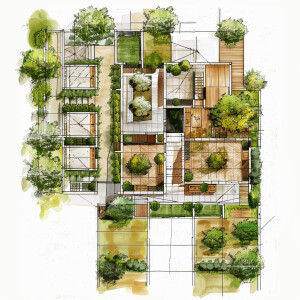 Green building for Kerala, sustainability post for Instagram a f...