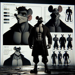 Buff Mickey Mouse look a like