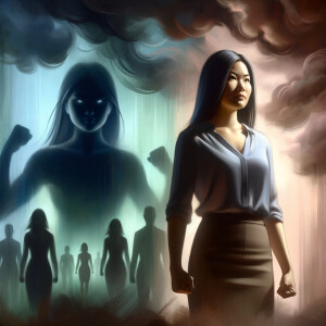 Image of  Kerrie to confront her inner demons and emerge stronge...
