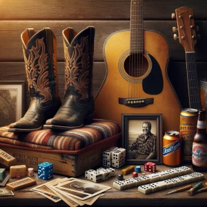 "Create a heartfelt memorial image that captures the spirit of a...