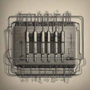 An electric circuit having three resistors each of 10 ohm Connec...