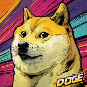 MEME DOGE in GTA art style,  amazing doge, in the style of a Gra...