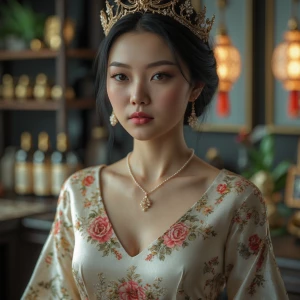 Masterpiece Photo of a stunning 26yo Asian female, photorealisti...
