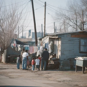 Assisting economically disadvantaged white communities
