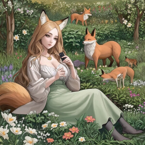 Draw the most beautiful girl in the world with an oversized iPho...