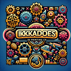 In need of a logo for IkkaDoes - your trusted choice in 3D print...