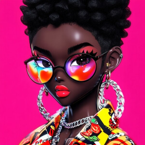 Fashion model --sref 1