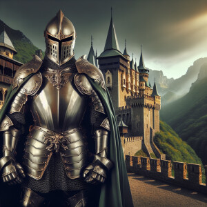 Create an image of Doctor Doom, the iconic Marvel Comics villain...