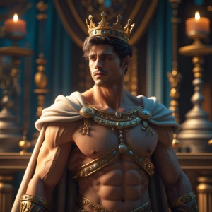 The prince was bulging and he was showing off the goods to the k...