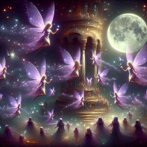Purple fairies