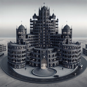 طراحی نمای کلاسیک فاخر برای هتل چهار طبقه در چابهار کشور ایران ن...