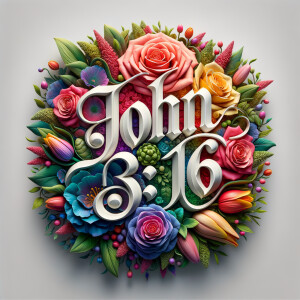Create a 3-D realistic image with the words written out in text...