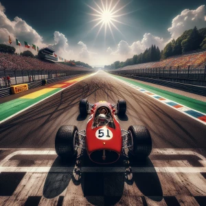 1965 Ferrari F1 car at Monza