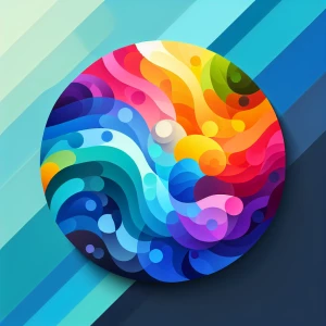 Vivid colors palette