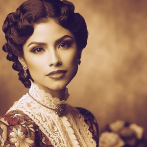 a beautiful woman in 1950