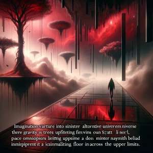 “A dark, alternate dimension where gravity is reversed — trees h...