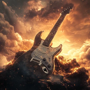 Rock Music Album Cover, Rock, Realistic