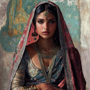 Indian woman by Marco Turini