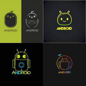 Create a logo «ANDROID»