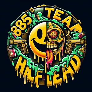 Create  aa cartoonish comic style professional ,  horror-themed...