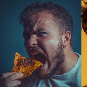 Drunk birthday boy eats the world's spiciest chip on a dare and...