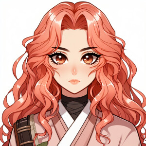 The daughter of Sakura Haruno and Ichigo Kurosaki. Beautiful Kun...