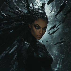 In the world where our valiant superheroine battles injustice wi...