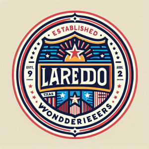 Create a badge for the business named “Laredo Wonderliers” estab...