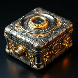 Create a high-resolution portrait featuring a vintage-inspired q...