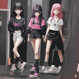 Jisoo in black pink group