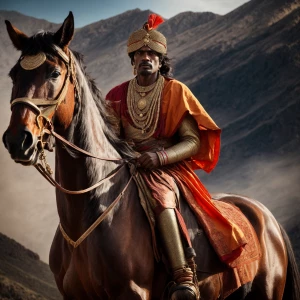 Design an image of "Mugala: The Unsung Hero of the Indian Silk R...