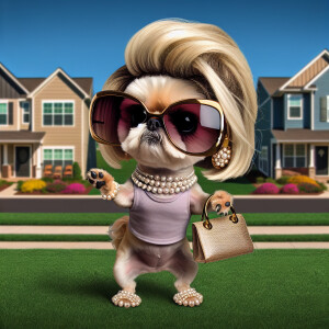 Dog as Karen