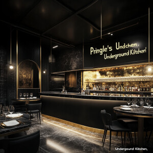 Modern urban upscale restaurant called “Pringle’s Underground Ki...