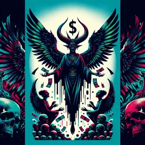 Reds, blues. Dripping style art like on an acid trip like theme,...