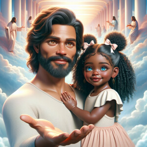 Create a 3D realistic artwork featuring the phrase 'Jesus Saves'...
