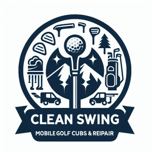 Design a business logo for Clean Swing Mobile Golf Club Cleaning...