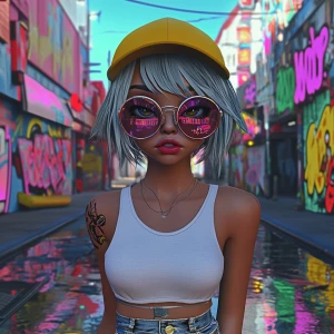 young, rebellious gta-style character. The character should have...