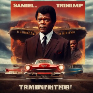 Samuel L Jackson from pulp fiction endorsing Donald Trump