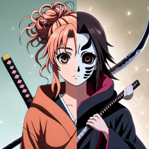 The teenage daughter of Sakura Haruno and Ichigo Kurosaki. Beaut...